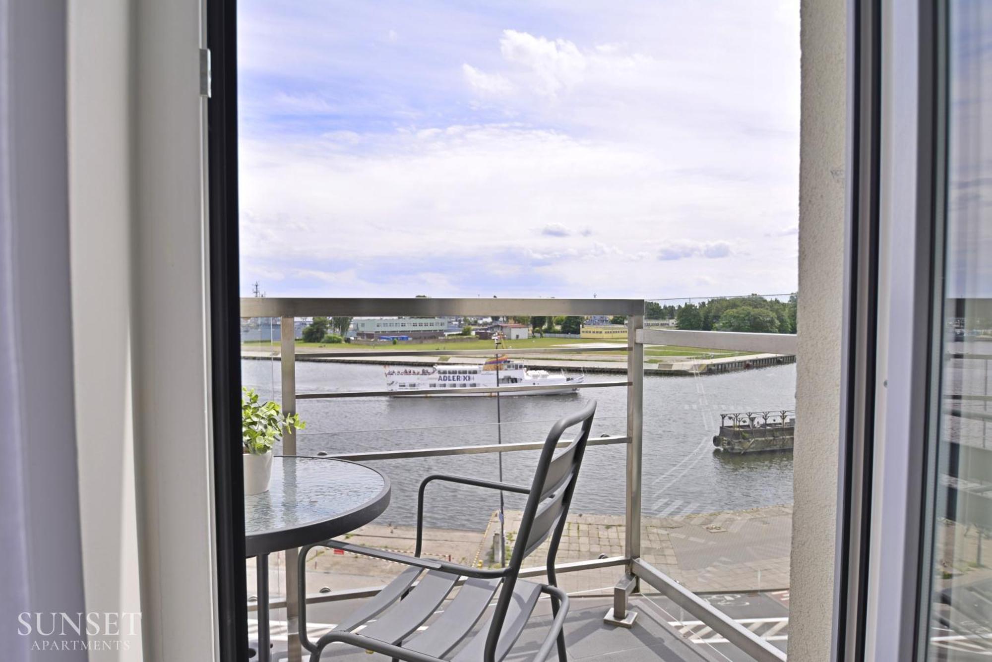 Sunset Apartments - Villa Concha - Parking - Widok Na Port! Świnoujście Buitenkant foto