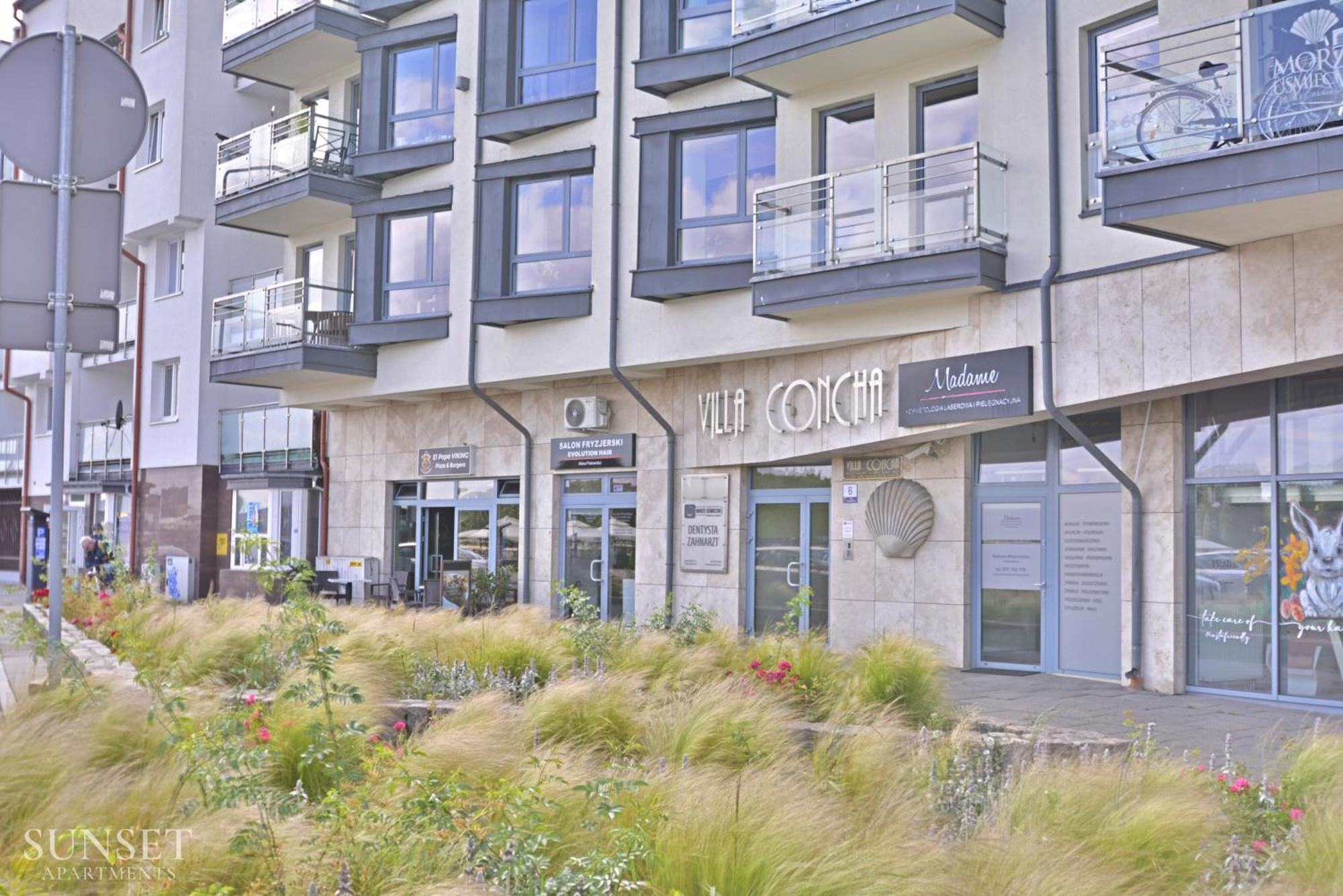 Sunset Apartments - Villa Concha - Parking - Widok Na Port! Świnoujście Buitenkant foto